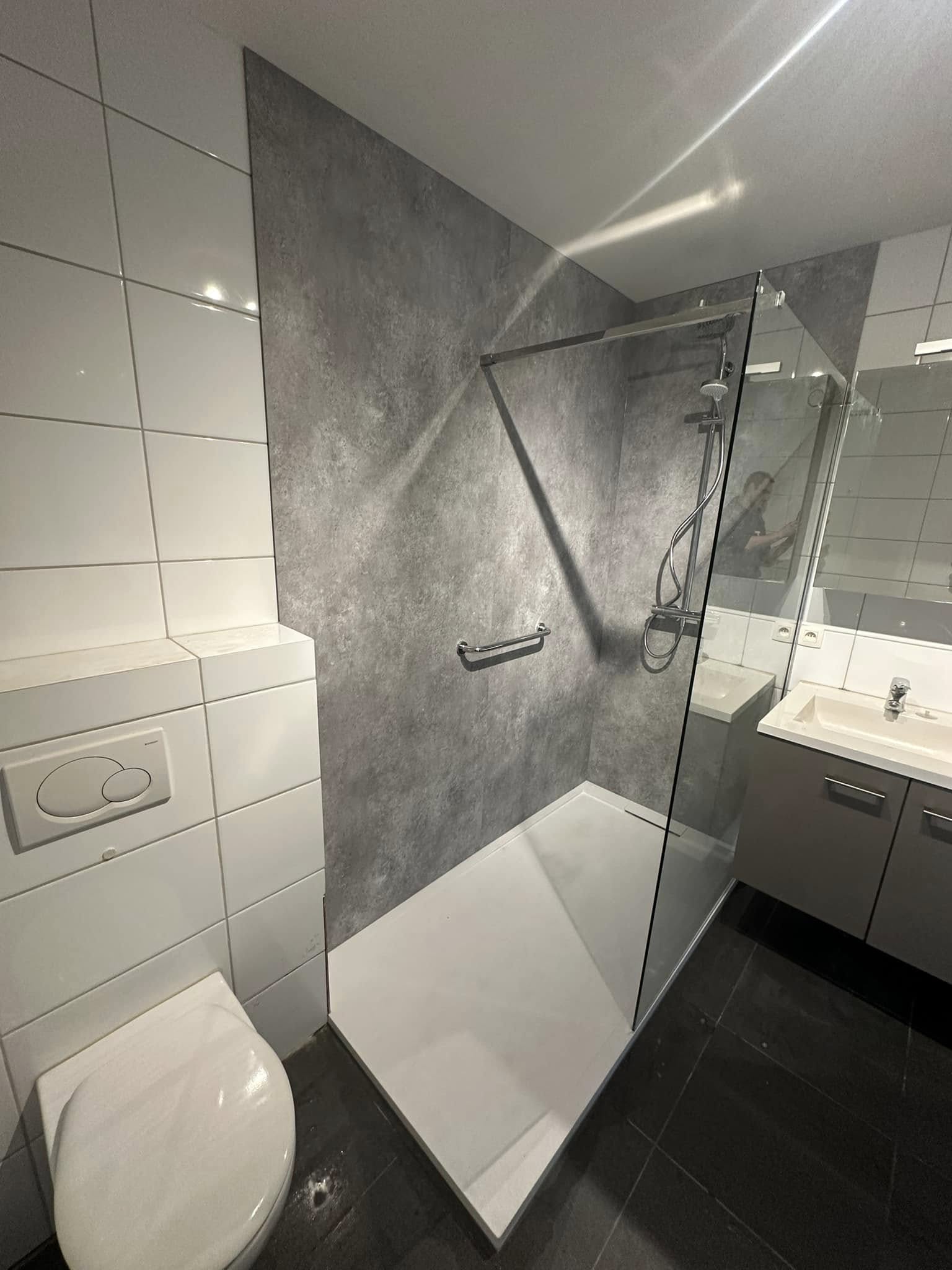Van bad naar douche in 2 dagen